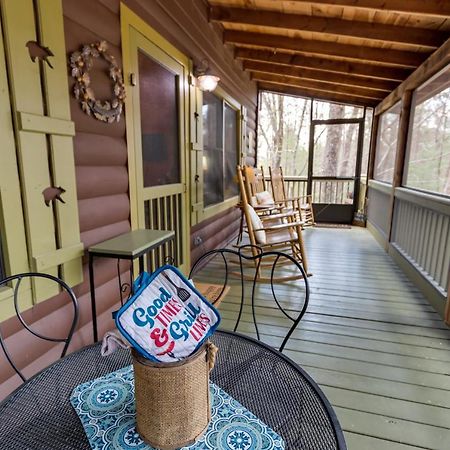 Blue Ridge Cozy Cabin In The Woods With Hot Tub! エクステリア 写真