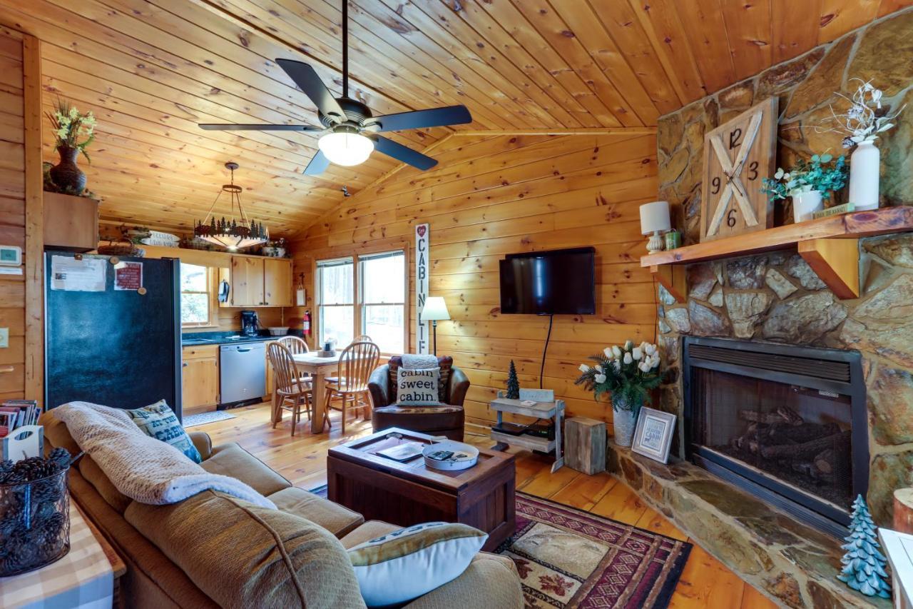 Blue Ridge Cozy Cabin In The Woods With Hot Tub! エクステリア 写真