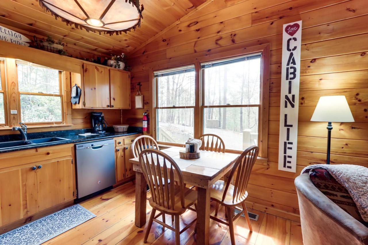 Blue Ridge Cozy Cabin In The Woods With Hot Tub! エクステリア 写真