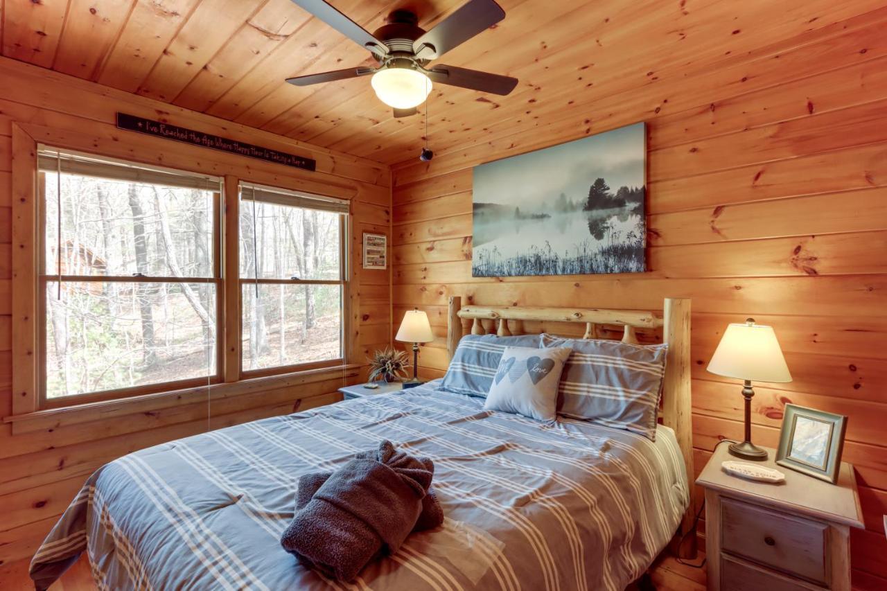 Blue Ridge Cozy Cabin In The Woods With Hot Tub! エクステリア 写真