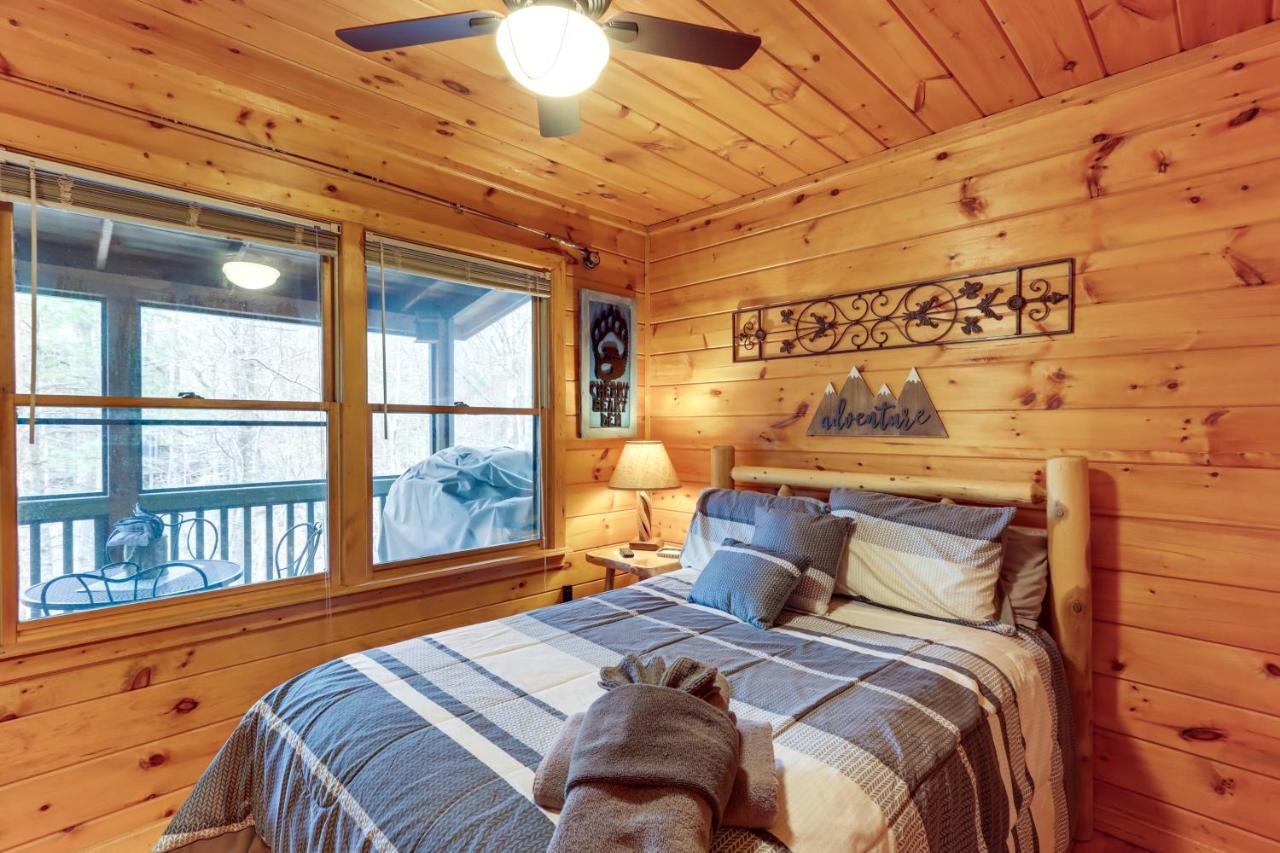 Blue Ridge Cozy Cabin In The Woods With Hot Tub! エクステリア 写真